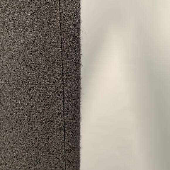 DRIES VAN NOTEN Size 30 Black Jacquard Wool Blend Flat Front Dress Pants - Picture 3 of 4